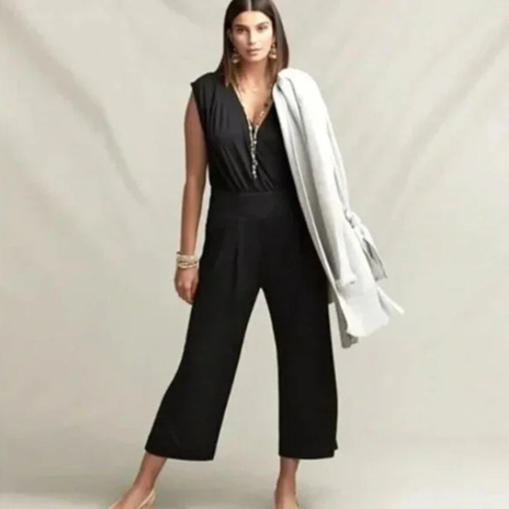 CAbi Downtown Jumpsuit Black Size Small - Picture 2 of 8